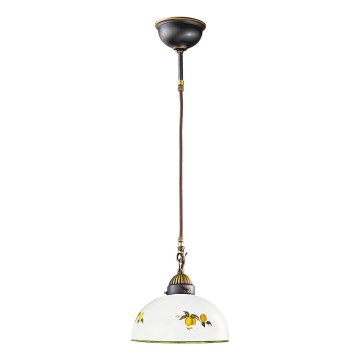 Kolarz 731.30.129 - Chandelier on a string NONNA 1xE27/75W/230V d. 30 cm lemons