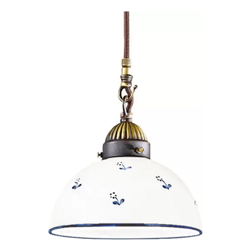 Kolarz 731.30.16 - Chandelier on a string NONNA 1xE27/75W/230V d. 20 cm blue