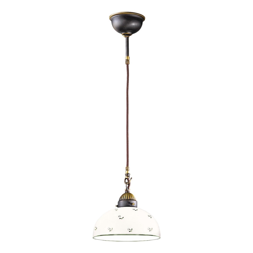 Kolarz 731.30.20 - Chandelier on a string NONNA 1xE27/75W/230V d. 20 cm green