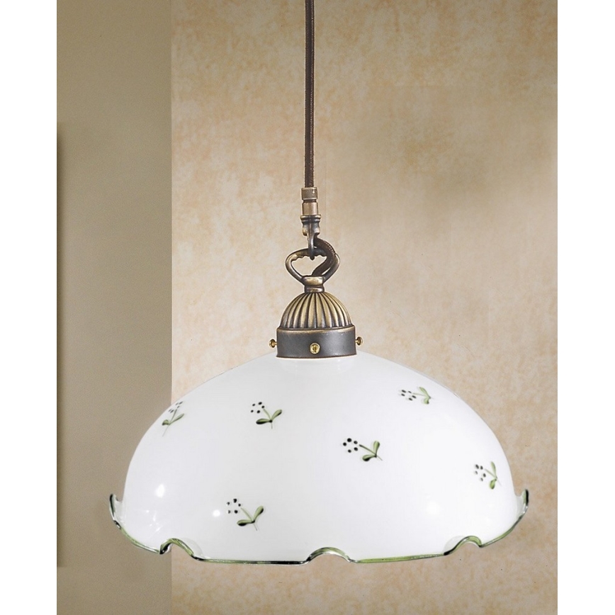 Kolarz 731.30.21 - Chandelier on a string NONNA 1xE27/75W/230V green