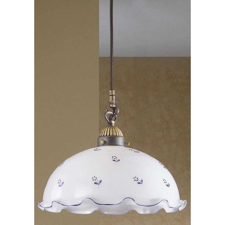 Kolarz 731.30.25 - Chandelier on a string NONNA 1xE27/75W/230V blue