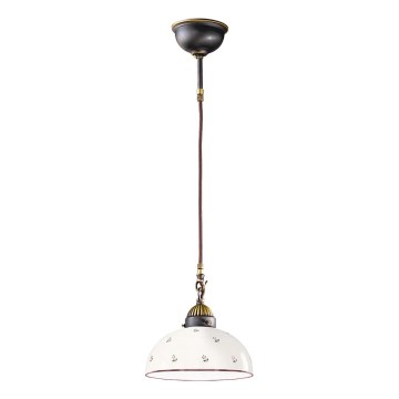 Kolarz 731.30.68 - Chandelier on a string NONNA 1xE27/75W/230V d. 30 cm red
