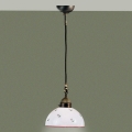 Kolarz 731.30.69 - Chandelier on a string NONNA 1xE27/75W/230V d. 20 cm red