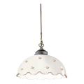 Kolarz 731.32.162 - Cable-hung chandelier NONNA 1xE27/75W/230V Ø 36 cm floral, rose gold