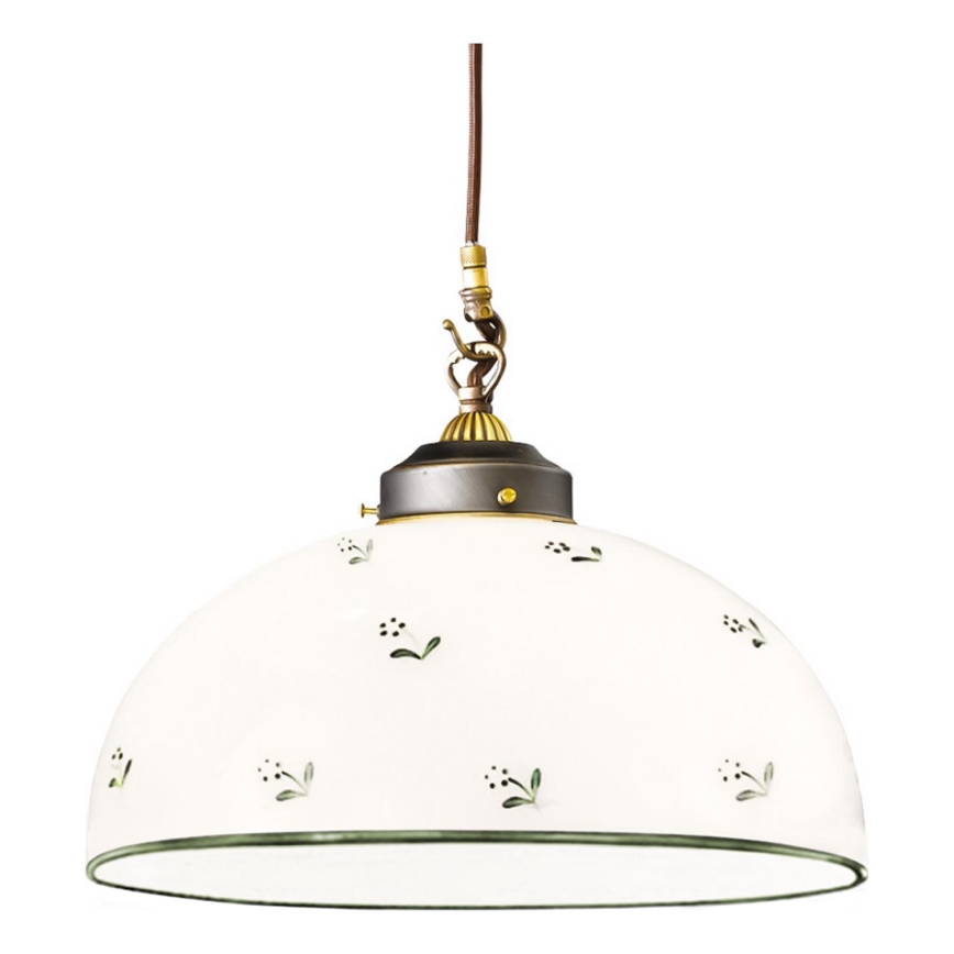Kolarz 731.32.28 - Chandelier on a string NONNA 1xE27/75W/230V d. 36 cm green
