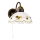 Kolarz 731.61.110 - NONNA Wall Lamp 1xE27/75W/230V Wine