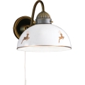 Kolarz 731.61.150 - NONNA Wall Lamp 1xE27/75W/230V deer rose gold