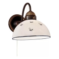 Kolarz 731.61.16 - Wall lamp NONNA 1xE27/75W/230V blue