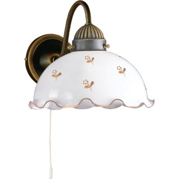 Kolarz 731.61.160 - NONNA Wall Lamp 1xE27/75W/230V, floral, rose gold