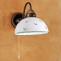Kolarz 731.61.20 - Wall lamp NONNA 1xE27/75W/230V green
