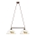 Kolarz 731.82.114 - Cable-suspended pendant NONNA 2xE27/75W/230V Wine/Strawberry