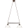 Kolarz 731.82.150 - Cable-hung pendant NONNA 2xE27/75W/230V deer, rose gold
