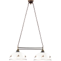 Kolarz 731.82.151 - NONNA Cable Pendant Light 2xE27/75W/230V, Antler Rose Gold