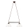 Kolarz 731.82.170 - Cable-suspended chandelier NONNA 2xE27/75W/230V floral, rose gold
