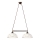 Kolarz 731.82.171 - Cable-suspended chandelier NONNA 2xE27/75W/230V floral motifs, rose gold finish