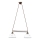 Kolarz 731.82.24 - Chandelier on a string NONNA 2xE27/75W/230V blue