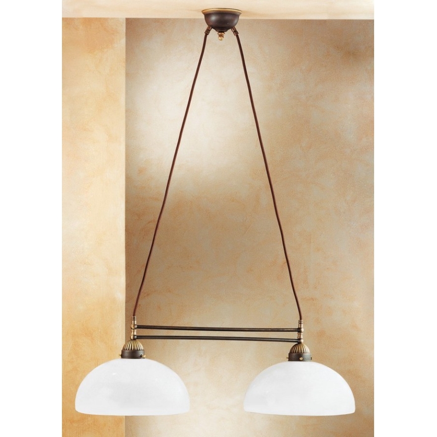Kolarz 731.82.54 - Chandelier on a string NONNA 2xE27/75W/230V
