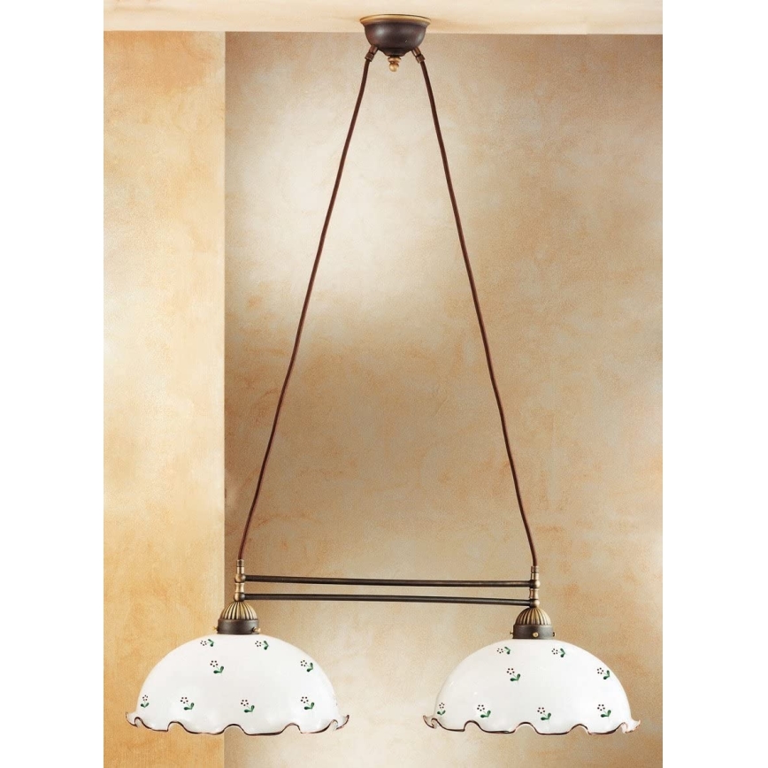 Kolarz 731.82.71 - Chandelier on a string NONNA 2xE27/75W/230V