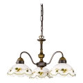 Kolarz 731.83.110 - NONNA chain-hung chandelier 3xE27/75W/230V, wine
