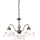 Kolarz 731.83.150 - Chain-hung chandelier NONNA 3xE27/75W/230V antler rose gold