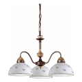 Kolarz 731.83.20 - Chandelier on a chain NONNA 3xE27/75W/230V green