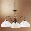 Kolarz 731.83.69 - Chandelier on a chain NONNA 3xE27/75W/230V red