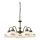 Kolarz 731.85.126 - Chandelier on a chain NONNA 5xE27/75W/230V lemons