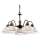 Kolarz 731.85.16 - Chandelier on a chain NONNA 5xE27/75W/230V blue