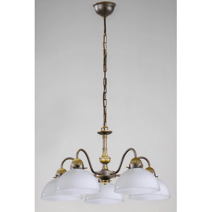 Kolarz 731.85.53 - Chandelier on a chain NONNA 5xE27/75W/230V
