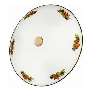 Kolarz 731.U12.4.113-Ceiling light NONNA 2xE14/60W/230V d. 32 cm grapes/strawberries