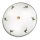 Kolarz 731.U13.4.100-Ceiling light NONNA 3xE27/60W/230V pr.42 cm green/brass