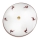 Kolarz 731.U13.4.103-Ceiling light NONNA 3xE27/60W/230V pr.42cm red/brass