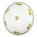 Kolarz 731.U13.4.116 - Ceiling light NONNA 3xE27/60W/230V d. 42 cm lemons