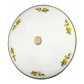 Kolarz 731.U13.4.116 - Ceiling light NONNA 3xE27/60W/230V d. 42 cm lemons