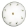 Kolarz 731.U14.4.100-Ceiling light NONNA 4xE27/60W/230V pr.54 cm green/brass