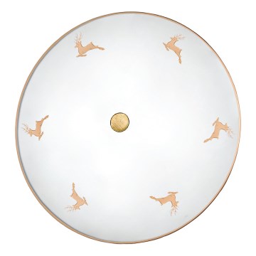 Kolarz 731.U14.4.150 - Wall sconce NONNA 4×E27/60W/230V, Ø 54 cm, antler rose gold