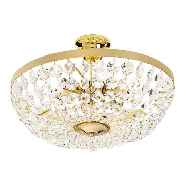 Kolarz 960.16K.3 - Crystal chandelier on a pole VALERIE 6xE14/40W/230V 24K gold