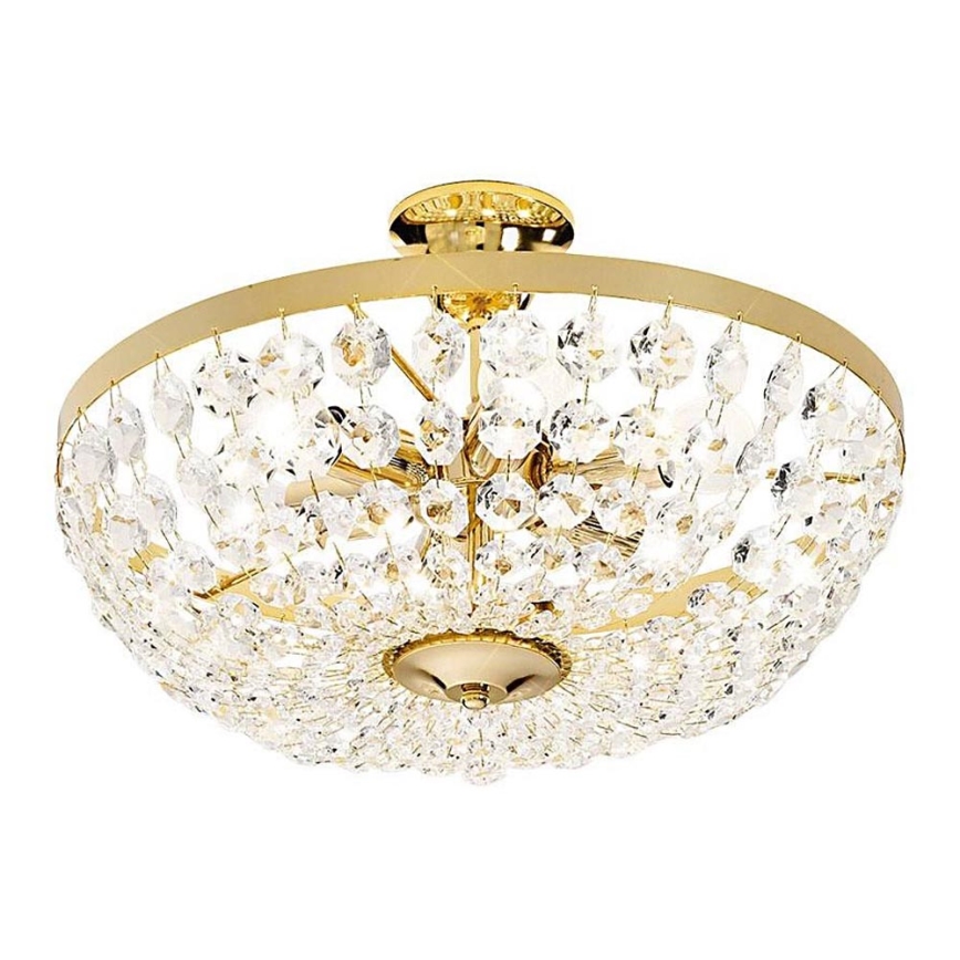 Kolarz 960.16K.3 - Crystal chandelier on a pole VALERIE 6xE14/40W/230V 24K gold