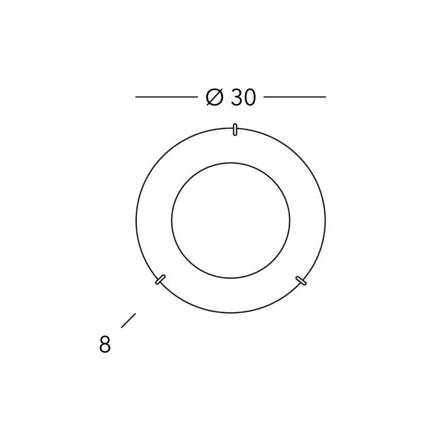 Kolarz A1306.11.3 - Ceiling light MOON 1xE27/60W/230V