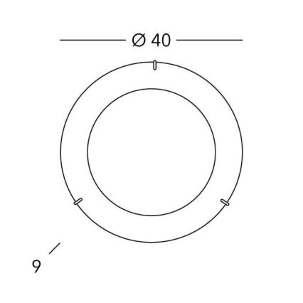 Kolarz A1306.12.4 - Ceiling light MOON 2xE27/60W/230V
