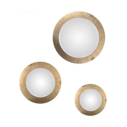 Kolarz A1306.13.3.SunAu - Ceiling light MOON 3xE27/60W/230V