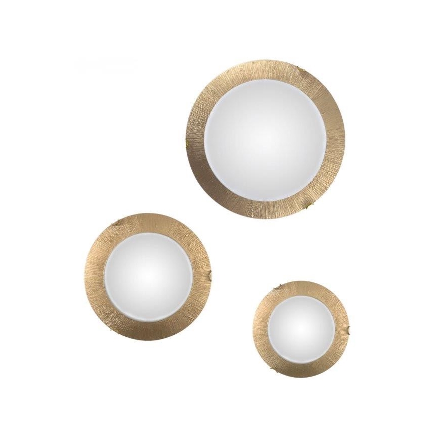 Kolarz A1306.13.3.SunAu - Ceiling light MOON 3xE27/60W/230V