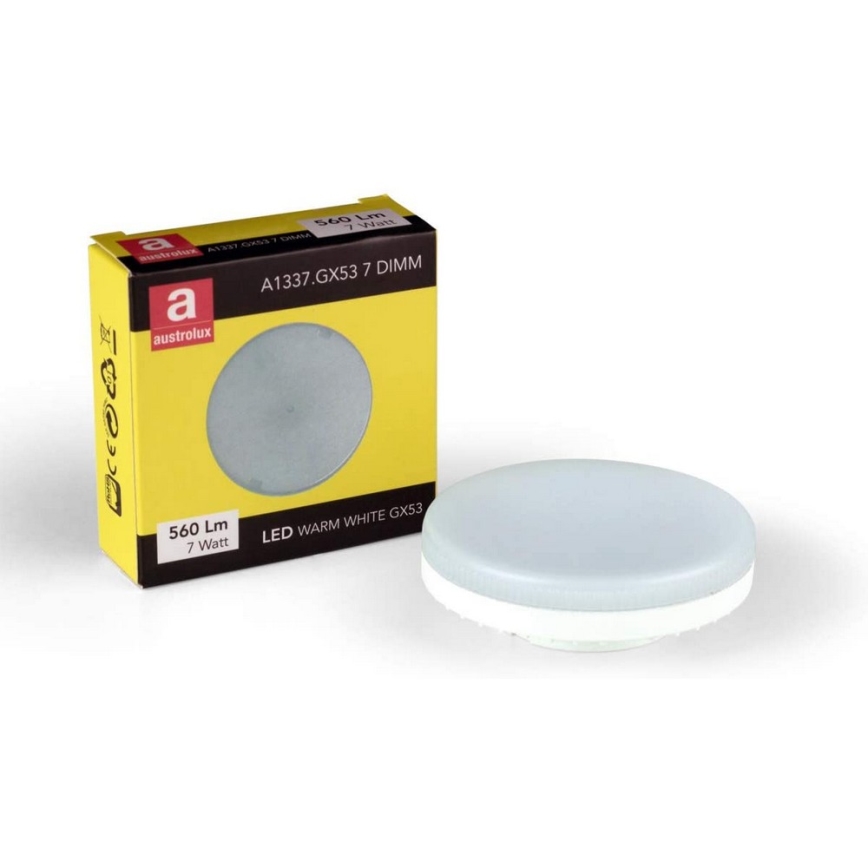 Kolarz A1344.10R.BK - LED Dimming ceiling light CLICK LED-GX53/7W/230V