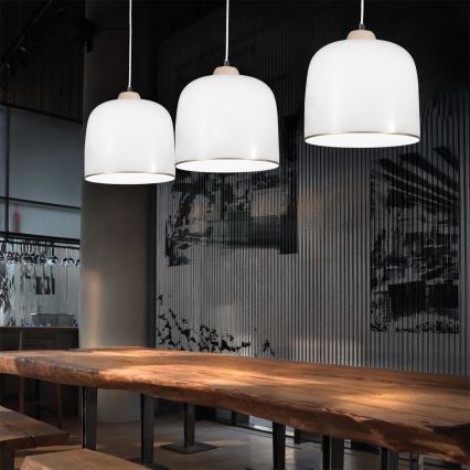Kolarz A1352.31.Au - Chandelier on a string NONNA 1xE27/60W/230V oak/white/gold