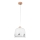 Kolarz A1352.31.Gr.100 - Chandelier on a string NONNA 1xE27/60W/230V deer oak/white/grey