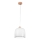 Kolarz A1352.31.Gr - Chandelier on a string NONNA 1xE27/60W/230V oak/white/grey