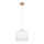 Kolarz A1352.31.W - Chandelier on a string NONNA 1xE27/60W/230V oak/white