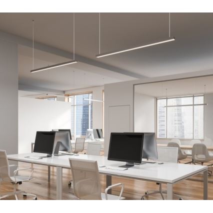 LED Ceiling surface-mounted/pendant light KOLINE LED/40W/230V 3000/4000/6500K 120 cm White