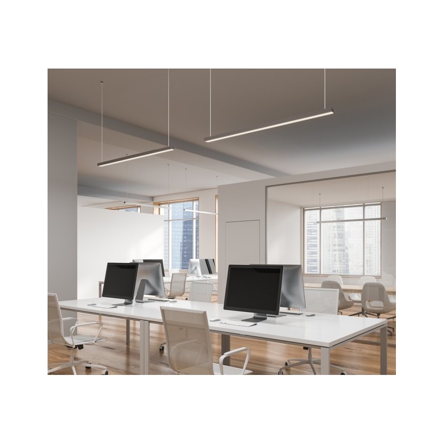 LED Ceiling surface-mounted/pendant light KOLINE LED/40W/230V 3000/4000/6500K 120 cm White