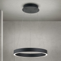 KOLK dimmable LED pendant on cable, LED/40W/230V, 2700/3000/4000K, Ø 40 cm, black